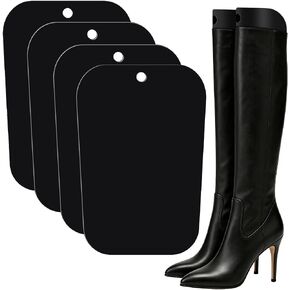 Boot Shapers, 16 Inches Boot Inserts to Keep Shape for Women and Men, Boot Holders to Hold Up Tall Boots, Reusable, Black Boot Stand Up Inserts, 4 Pack (2 Pairs) in Saudi Arabia