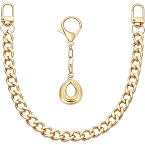 Snycler Bubble Letter Bag Charm Metal Chain Keychain Fashion Women Handbag Purse Pendant Accessories Birthday Gift in Saudi Arabia