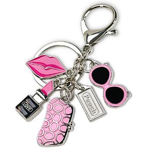 Cute Fashion Keychains Ladies Purse Bag Charms, Backpack Car Key Chains Accessories for Women Girls in Saudi Arabia