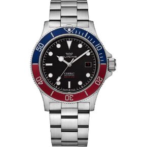 Glycine Men's Combat Sport GMT 42mm Black Dial Stainless Steel Watch GL0381 in Saudi Arabia