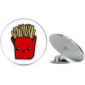 Cute French Fries Metal 0.75" Lapel Hat Pin Tie Tack Pinback in Saudi Arabia
