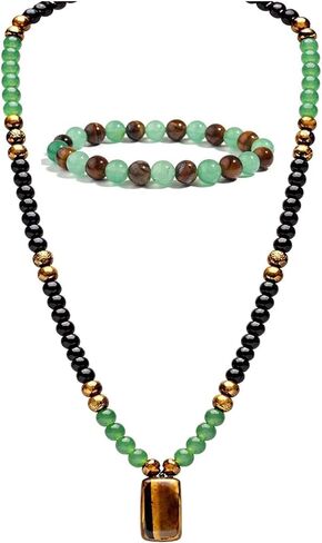 Money Bracelet for Women Men Money Attraction Bracelet Tigers Eye Beaded Stretch Bracelets Wealth Attraction Prosperity Good Luck Feng Shui Crystal Beaded Bracelets Birthday Trendy Jewelry Gift in Saudi Arabia