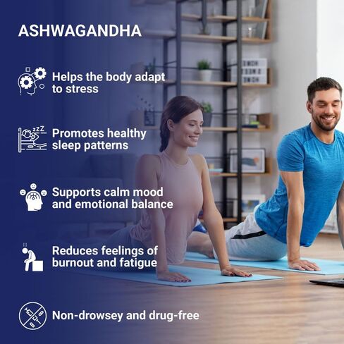 Zenium - Ashwagandha High Potency Gummies of KSM 66 | Mango Flavored | Relieve, Tension, Worry, Nervousness, & Irritability | Calm The Mind & Body | Ayurvedic | Natural Relief Supplement | 60 Count in Saudi Arabia