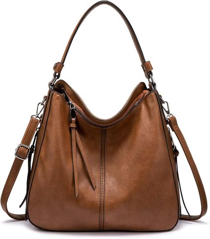 Handbags for Women Medium Designer Ladies Hobo bag Bucket Purse Faux Leather in Kuwait
