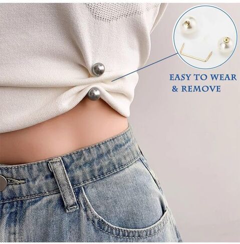 9pcs Artificial Pearl Brooch Pins: Secure Neckline Safety Clips for Shawl, Sweater, Blouse - Anti-Slip Women's Accessory (3 Colors) in Saudi Arabia