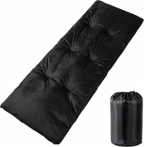 Sleeping Cot Pads (75" x 28") with Elastic Straps Portable for Outdoor & Hiking, Cotton Soft Thick Camping Cot Pad,Waterproof in Kuwait