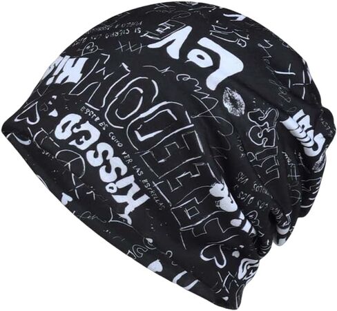 للجنسين رقيقة Skullies بيني مترهل غطاء محرك السيارة متماسكة عادية بيني الكيماوي النوم قبعة الرياضة أغطية الرأس للنساء الرجال in Kuwait