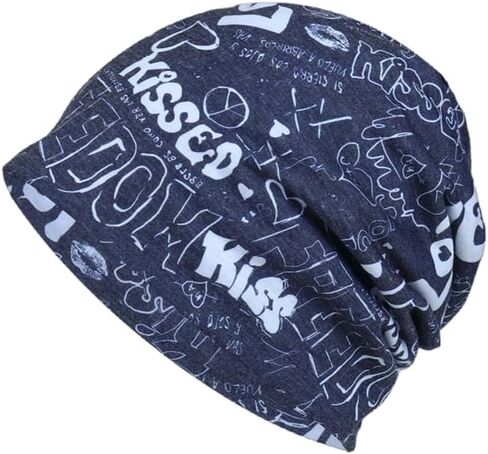 للجنسين رقيقة Skullies بيني مترهل غطاء محرك السيارة متماسكة عادية بيني الكيماوي النوم قبعة الرياضة أغطية الرأس للنساء الرجال in Kuwait
