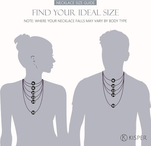 KISPER Italian 3mm Solid Gold Figaro Link Jewelry Set - Necklace & Bracelet - 18K Gold Plated 925 Sterling Silver - Unisex Design with Lobster Clasp - Made in Italy in Kuwait