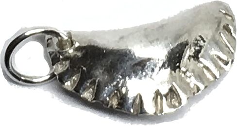 Pierogi Charm in Solid Sterling Silver in Kuwait