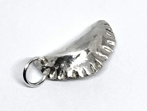 Pierogi Charm in Solid Sterling Silver in Kuwait