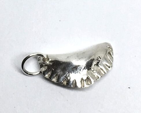 Pierogi Charm in Solid Sterling Silver in Kuwait