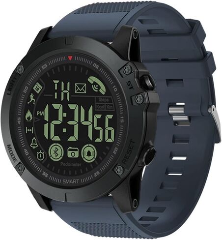 Military Tactical Digital Sports Watch for Men,Outdoor Waterproof Smart Watches with Pedometer Calorie Counter,Reloj Militar para Hombre (Blue) in Saudi Arabia