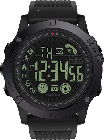 Military Tactical Digital Sports Watch for Men,Outdoor Waterproof Smart Watches with Pedometer Calorie Counter,Reloj Militar para Hombre (Blue) in Saudi Arabia