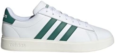 حذاء Adidas Men's Grand Court 2.0 FTWR أبيض أخضر جامعي/أبيض أساسي 9.5 US in Kuwait