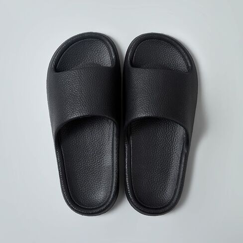 Unisex Soft Comfort Thick Sole Slide Sandals Lightweight Portable Indoor Outdoor Easy Clean in Kuwait