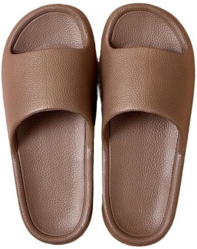 Unisex Soft Comfort Thick Sole Slide Sandals Lightweight Portable Indoor Outdoor Easy Clean in Kuwait