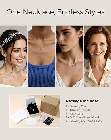 Moissanite Necklace for Women, 2.0 CT 925 Sterling Silver Heart Pendant Necklace, D Color VVS1 Love Necklaces for Wife Girlfriend Mom, Dainty Diamond Jewelry Gift for Birthday Anniversary Wedding in Saudi Arabia