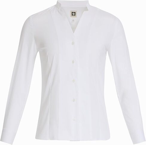 Anne Klein Women's Long Sleeve Poplin Button Down in Kuwait