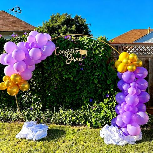 Wooden Congrats Grad Sign for Balloon Arch, Class of 2025 Grad Party Decor, Reusable Graduation Decoration for Grad Celebrations in Saudi Arabia