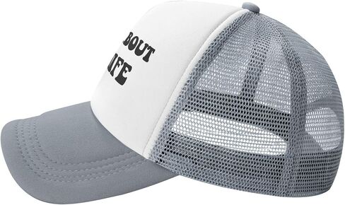 Sorry About My Wife Hat Funny Mesh Trucker Hats Adult Adjustable Baseball Caps Humorous Gift for Men and Women Gray in Saudi Arabia