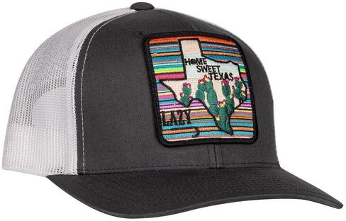 Lazy J Ranch Home Sweet Texas Mid Profile Trucker Hat - Adjustable Unisex Country Hats, Vintage Trucker Hat in Saudi Arabia