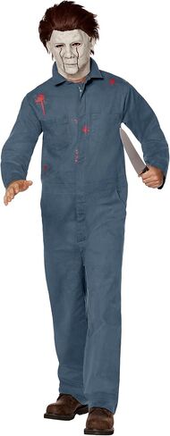 Spirit Halloween Halloween II Adult Bloody Michael Myers Costume Deluxe | Officially Licensed | Horror Outfit in Saudi Arabia
