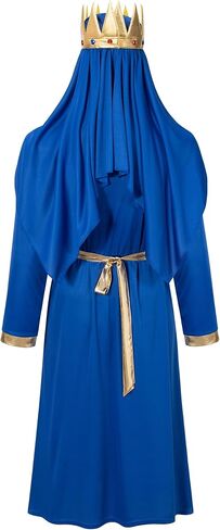 Adult Three Kings Robe Biblical Nativity 3 Wise Men Halloween Costume Cosplay King Outfit Accessories Set in Saudi Arabia