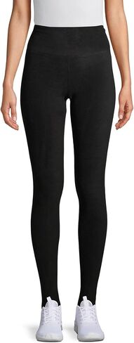 Cuddl Duds ClimateRight Women's Stretch Fleece Base Layer Legging - High Rise Waist - XXL Black in Kuwait