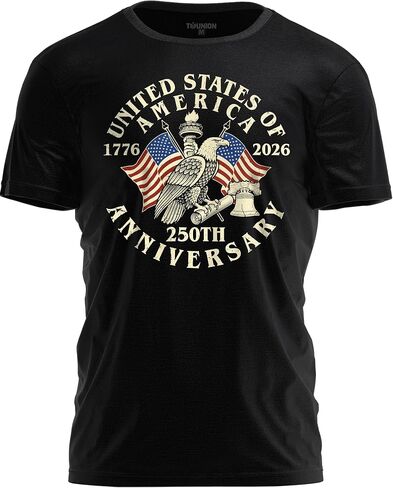 250th Anniversary USA Shirt 1776 2026 American Flag Patriotic July 4th Celebration Tee in Saudi Arabia
