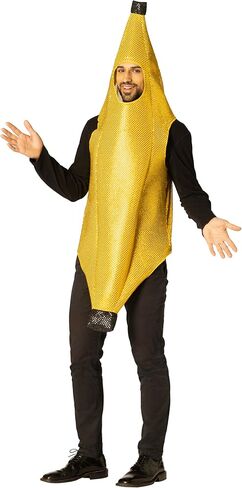 Banana Sparkle Glitzy Sequin Ultimate Halloween Costume, Women and Men, Adult One Size in Saudi Arabia