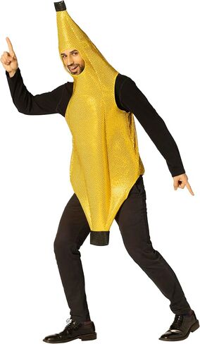 Banana Sparkle Glitzy Sequin Ultimate Halloween Costume, Women and Men, Adult One Size in Saudi Arabia