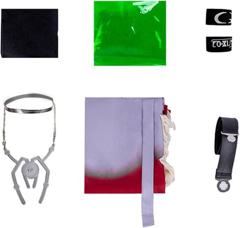 AwwwCos Cosplay Costume Vest Overhang Pants Outfit for Halloween Party Stage Performance in Saudi Arabia