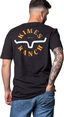 Kimes Ranch Men's Uncomplicated T-Shirt – Western Graphic Short Sleeve Tee in Kuwait