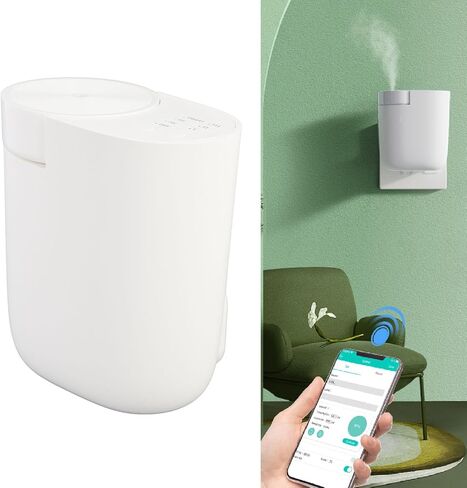 Essential Oil Diffuser, Atomization Technology Scent Diffuser BT and Key Control Essential Oil Fragrance Diffuser for Home Hotel Spa Car Nursery and Plant in Kuwait