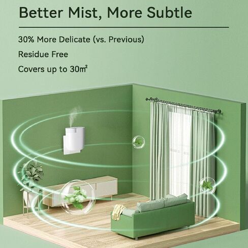Essential Oil Diffuser, Atomization Technology Scent Diffuser BT and Key Control Essential Oil Fragrance Diffuser for Home Hotel Spa Car Nursery and Plant in Kuwait