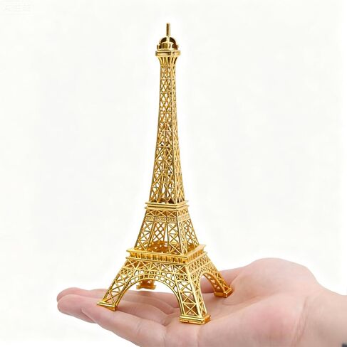 Eiffel Tower Model, Mini Metal Eiffel Tower Model Figurine, French Paris Eiffel Tower Craft for Souvenirs, Cake Table Decor, Gifts, Party, Home Decoration in Saudi Arabia