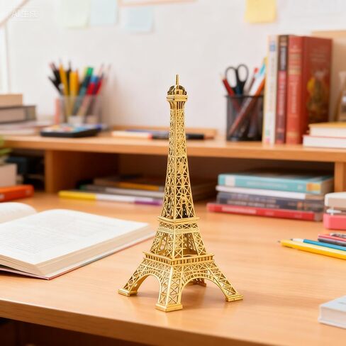 Eiffel Tower Model, Mini Metal Eiffel Tower Model Figurine, French Paris Eiffel Tower Craft for Souvenirs, Cake Table Decor, Gifts, Party, Home Decoration in Saudi Arabia