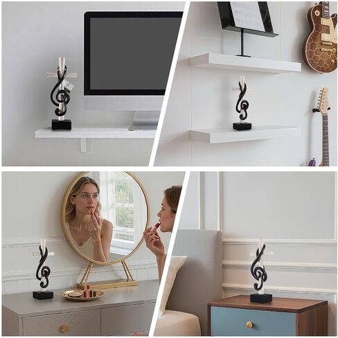 lotoo Music Note Decoration Gifts for Musicians,Unique Cross Sculpture Treble Clef with Musician’s Prayer for Men, Music Teacher, Choir Director, Music Lovers in Saudi Arabia