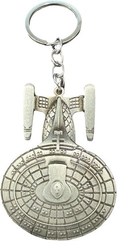 USS Enterprise NCC-1701 Starship Keychain – Sci-Fi Spaceship Metal Key Ring, Space Fleet Inspired Collectible Gift in Saudi Arabia