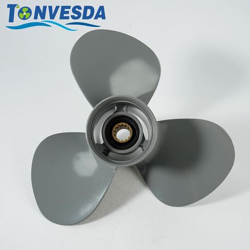 OEM Upgrade Aluminum Outboard Boat Propeller for Honda Engines 12 1/4x9 11 5/8x11 13 Spline Tooth 35/40/45/50/55/60 HP,RH in Saudi Arabia