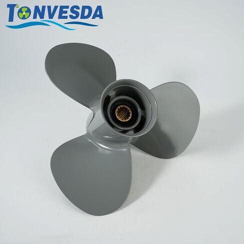 OEM Upgrade Aluminum Outboard Boat Propeller for Honda Engines 12 1/4x9 11 5/8x11 13 Spline Tooth 35/40/45/50/55/60 HP,RH in Saudi Arabia
