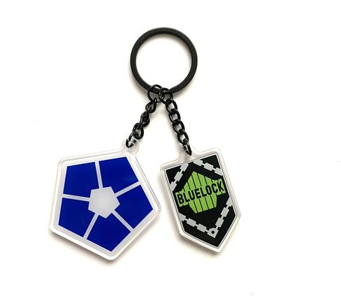 Otaku Lamps Blue Lock - Rin Itoshi Keystrap and Keychain Bundle in Saudi Arabia