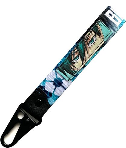 Otaku Lamps Blue Lock - Rin Itoshi Keystrap and Keychain Bundle in Saudi Arabia
