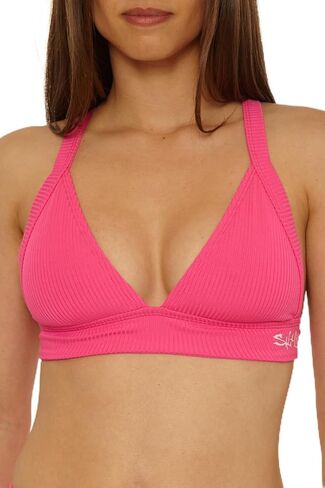Salt Life Women's Shoreline Halter Bikini Top, Adjustable, Tie Back, Swimwear Separates for Women in Saudi Arabia