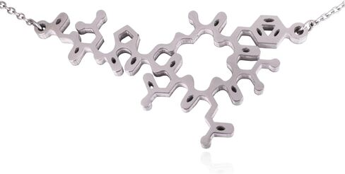 Stainless Steel Oxytocin Molecule Necklace in Kuwait