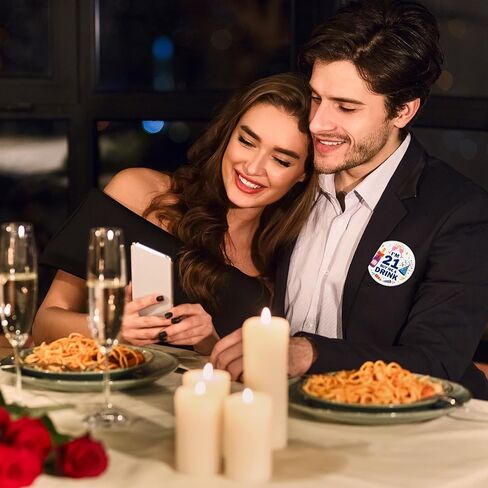 21 Birthday Decorations for Her, Funny 21st Birthday Pin Decorations Supplies Gift for Women Men Easy to Wear, Suitable for Wearing on Shirts Skirts & Other Clothing in Saudi Arabia