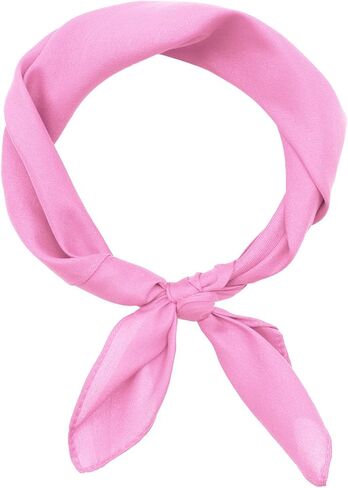 Hair Bandanas for Women, Solid Color Mens Bandana Classic Womens Neck Scarf for Vacation Beach Travel Leisure in Saudi Arabia