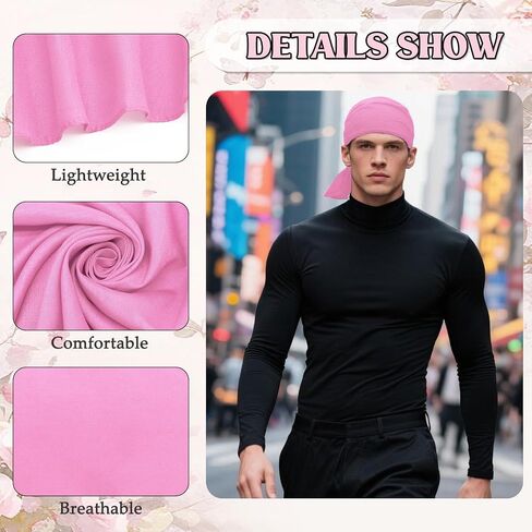 Hair Bandanas for Women, Solid Color Mens Bandana Classic Womens Neck Scarf for Vacation Beach Travel Leisure in Saudi Arabia