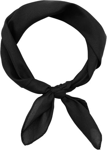 Hair Bandanas for Women, Solid Color Mens Bandana Classic Womens Neck Scarf for Vacation Beach Travel Leisure in Saudi Arabia